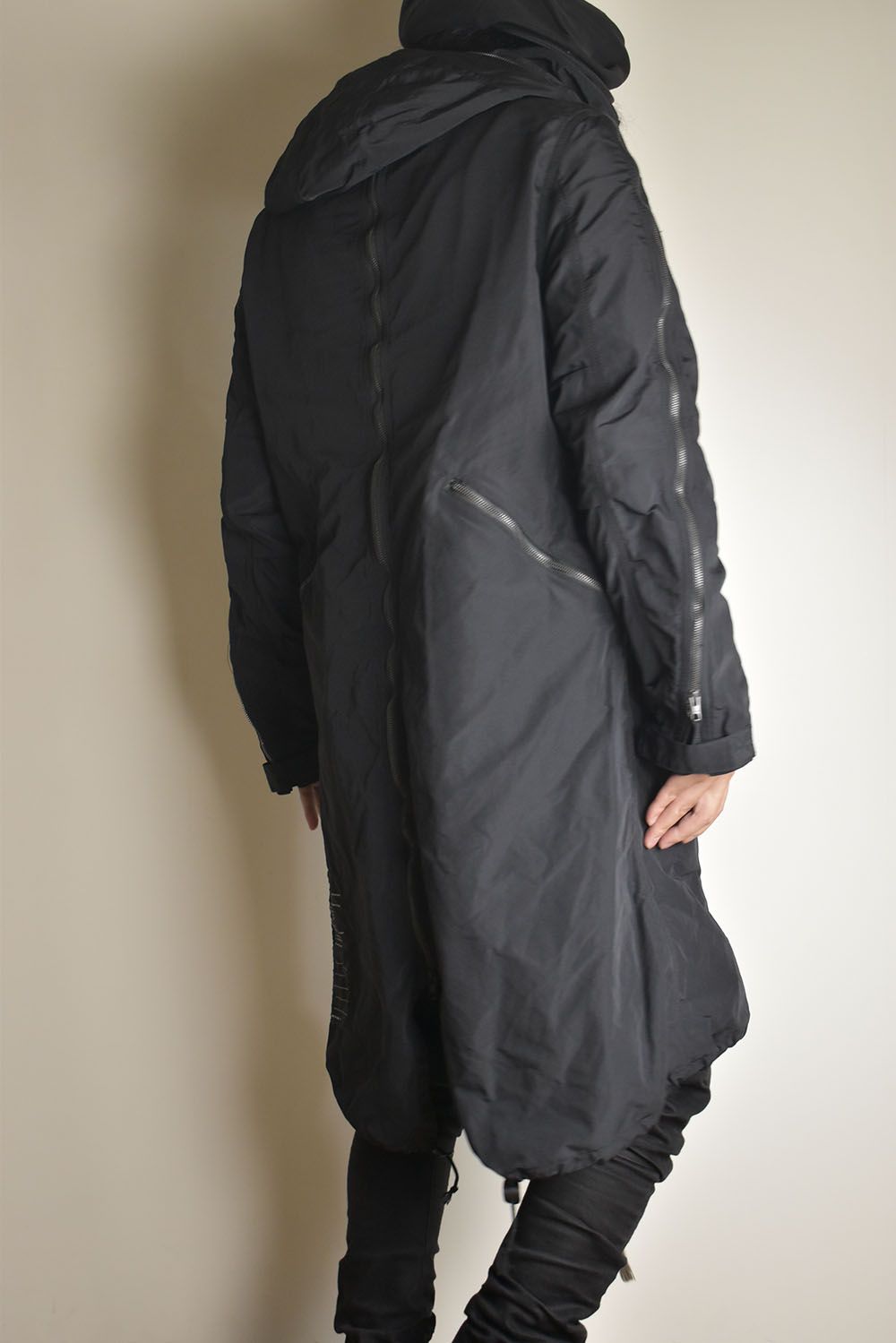 Multi Zip Military Parka Coat"Black" / マルチジップミリタリーパーカーコート"ブラック"