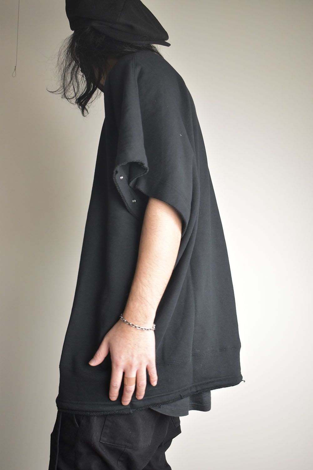 Sweat Oversize Pullover"Black" / スウェットオーバープルオーバー"ブラック"