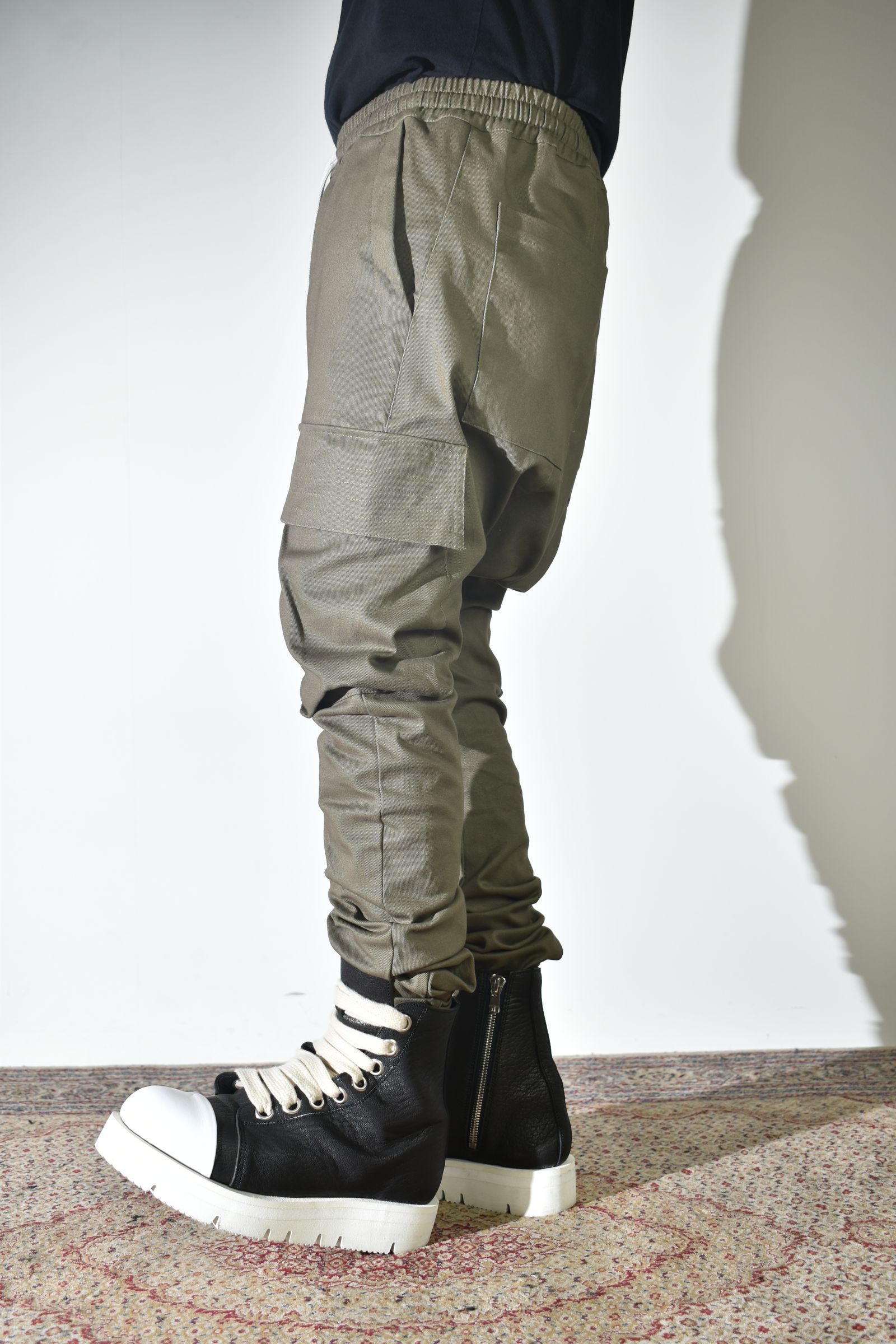 【Exclusive】Cargo Sarouel Skinny"Khaki" / カーゴサルエルスキニー"カーキ"