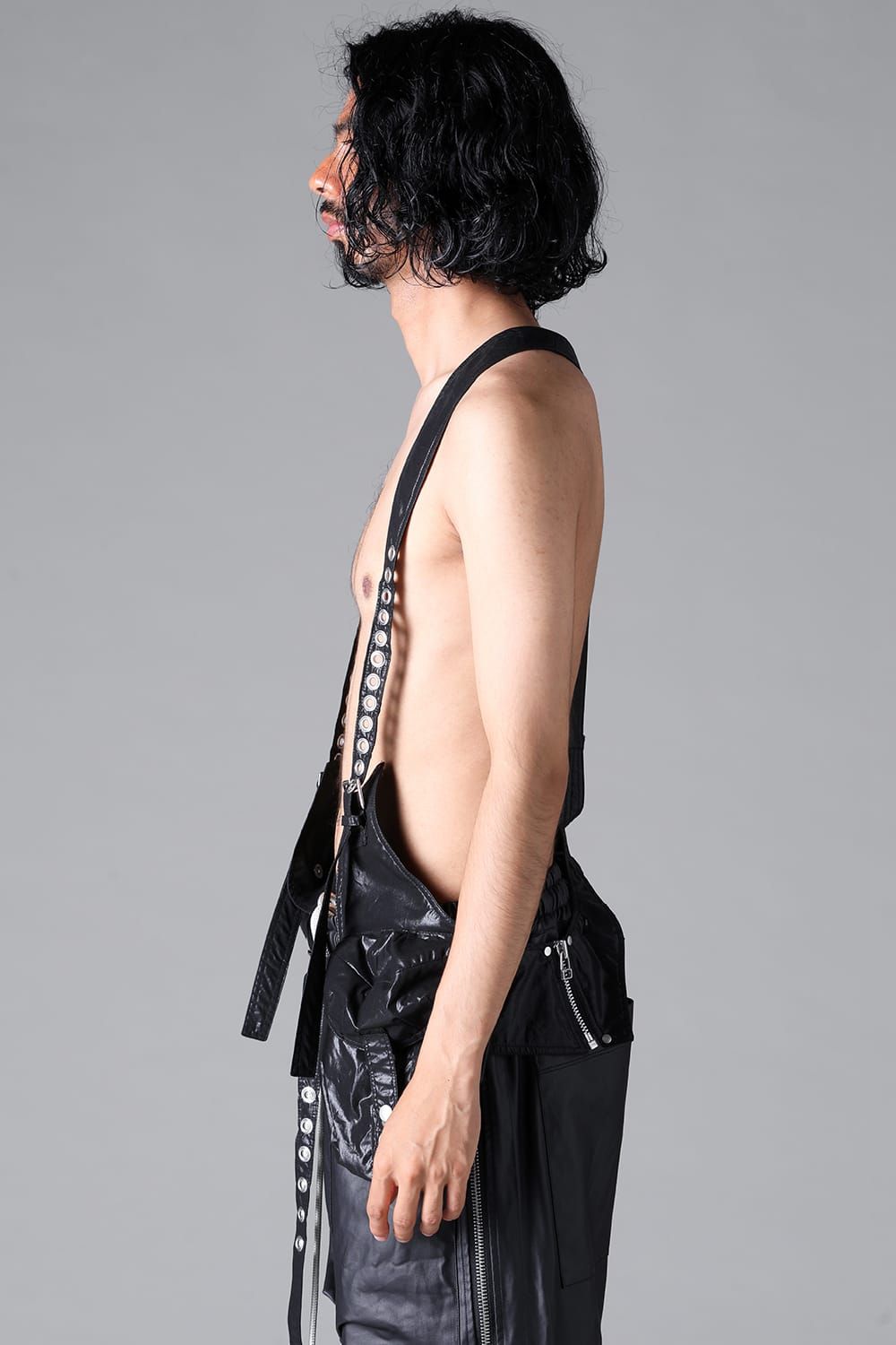 《2026SS先行予約》Matte Coating Cargo Vest Bag"Black" / マットコーティングカーゴベストバッグ"ブラック"