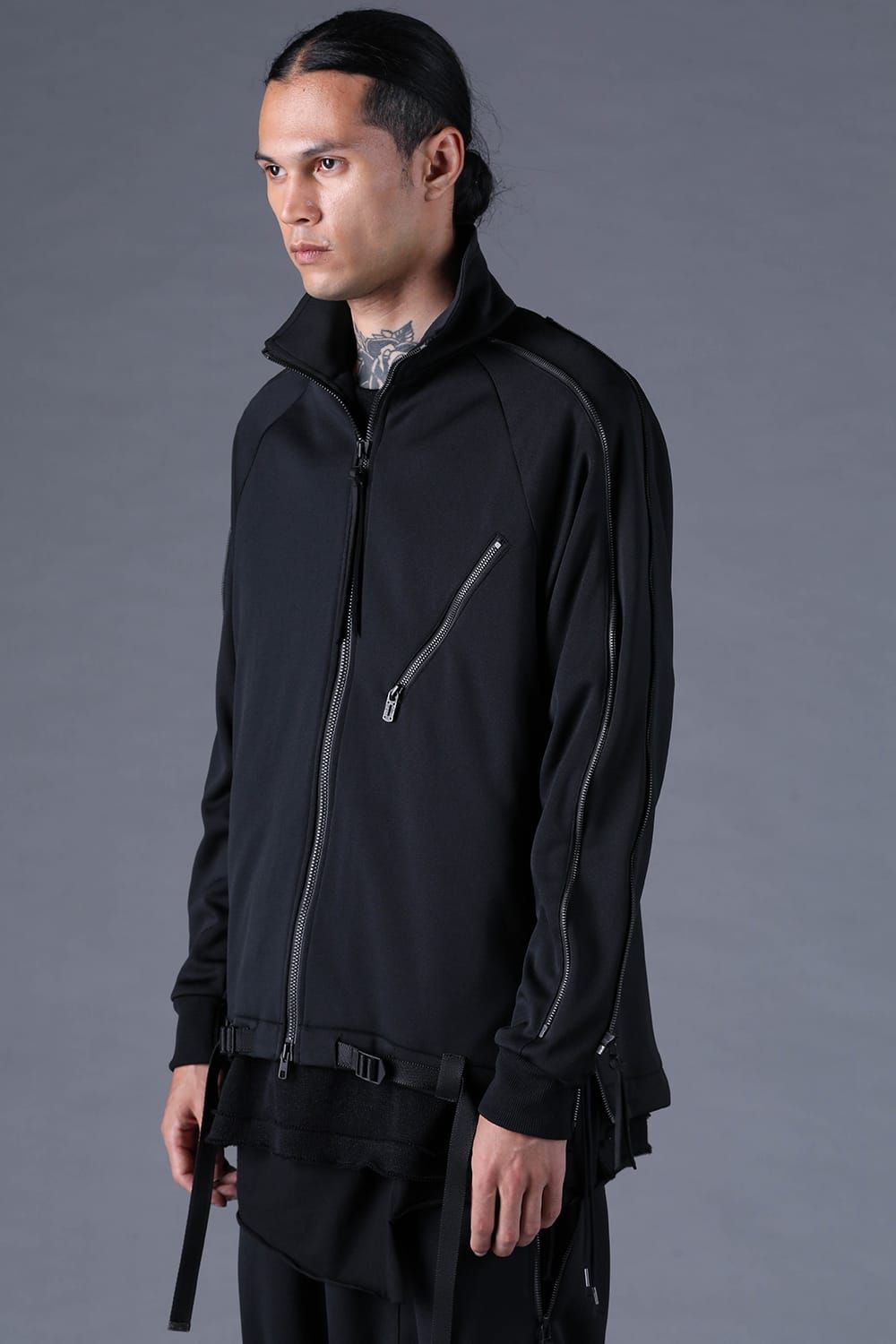 《2027SS先行予約分》Zip Line Track Jacket"Black" / ジップライントラックジャケット"ブラック"