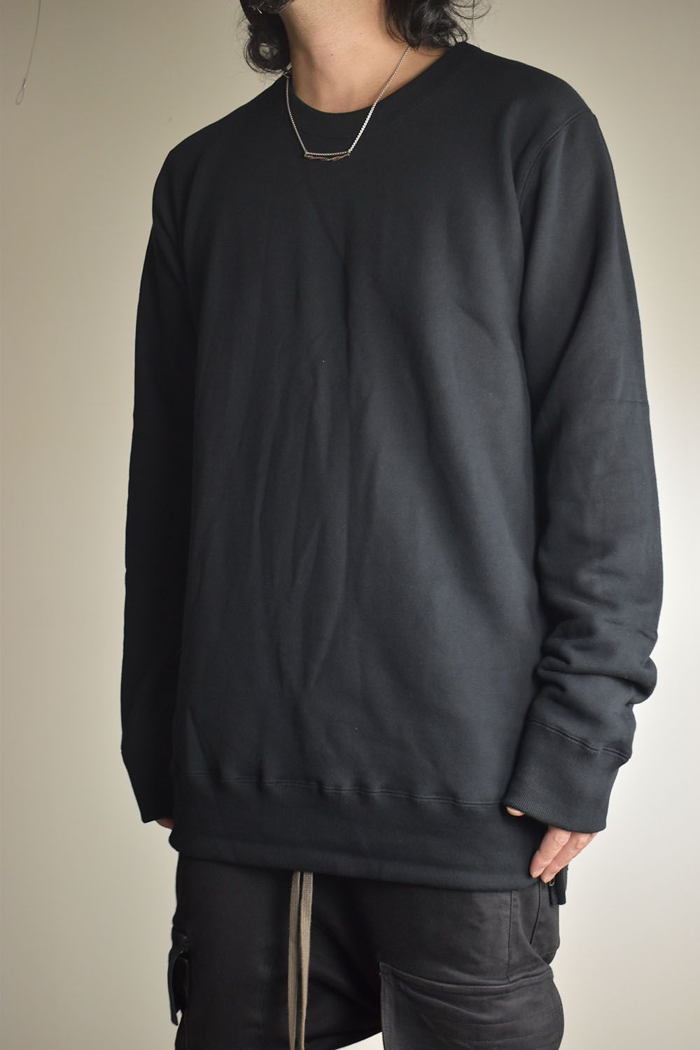 Over Sized Pullover"Black" / オーバーサイズプルオーバー"ブラック"