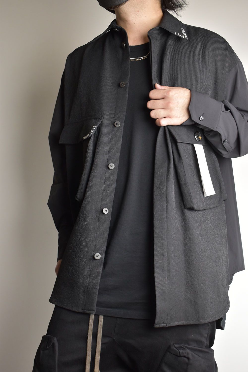 Shirts Jacket"Black"/シャツジャケット"ブラック"