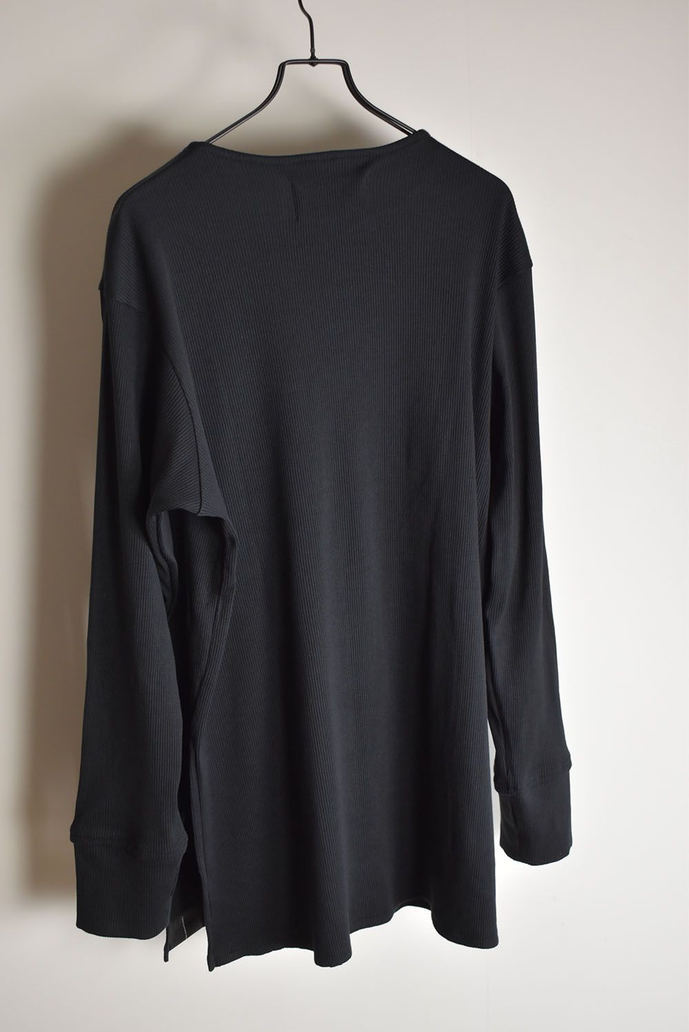 Base Layer Round Neck"Black"/ベースレイヤーラウンドネック"ブラック"