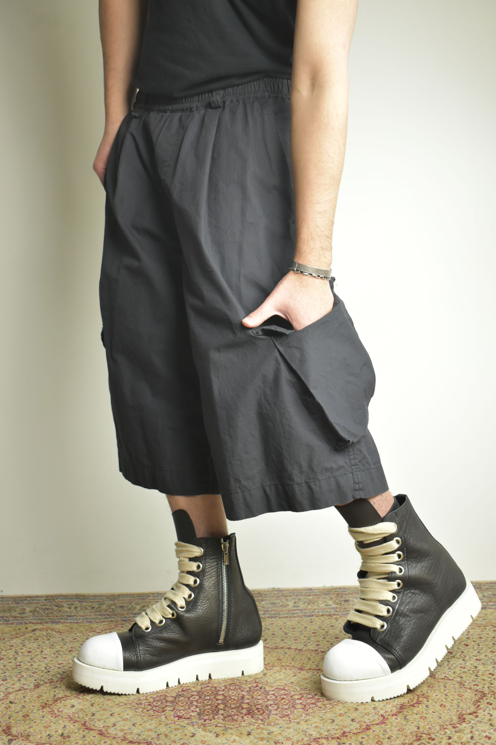 Rip Stop Chicano Cargo Pants"Black" / リップストップチカーノパンツ"ブラック"