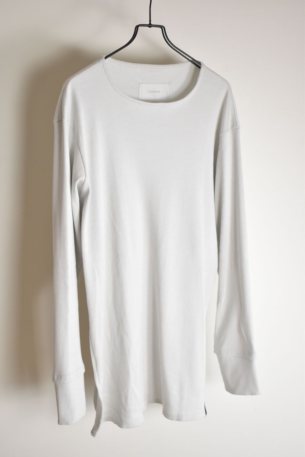 Base Layer Round Neck"Off White"/ベースレイヤーラウンドネック"オフホワイト"