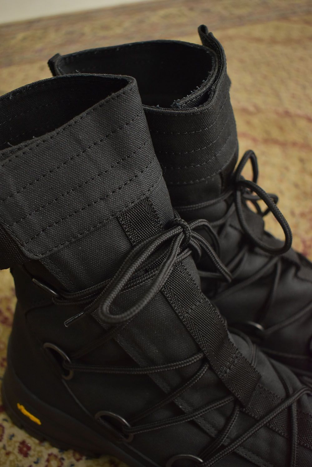 High Cut Sneaker "Black" / ハイカットスニーカー"ブラック"