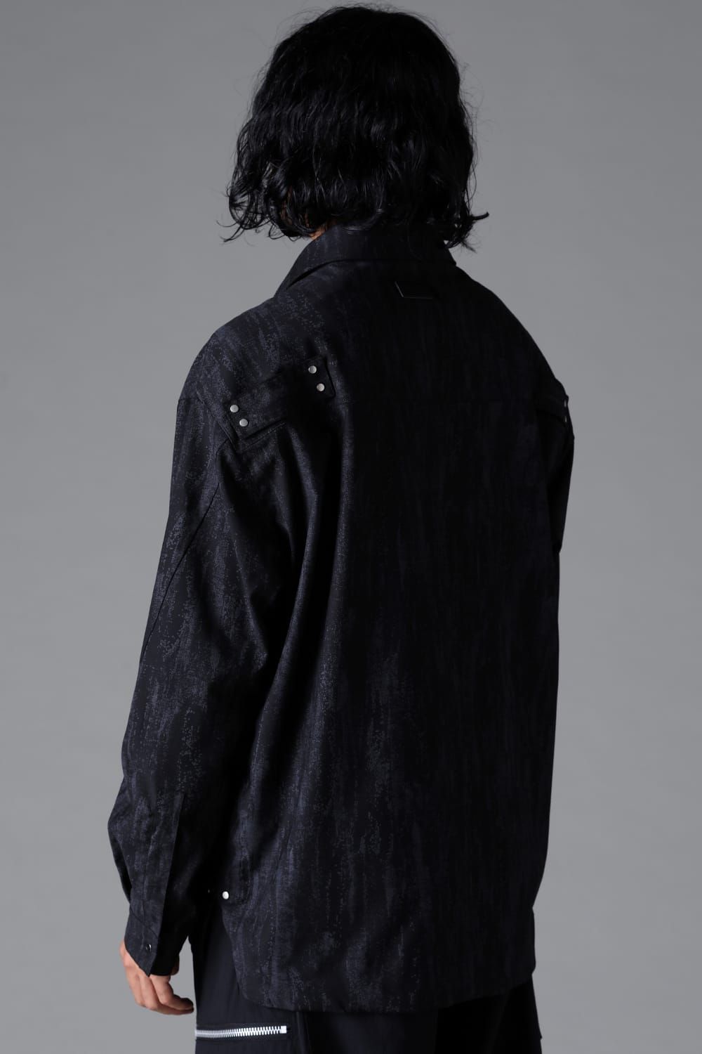 《2026SS先行予約》Abstract Shirt"Black / Grey /Brown" / アブストラクトシャツ"ブラック/グレー/ブラウン"