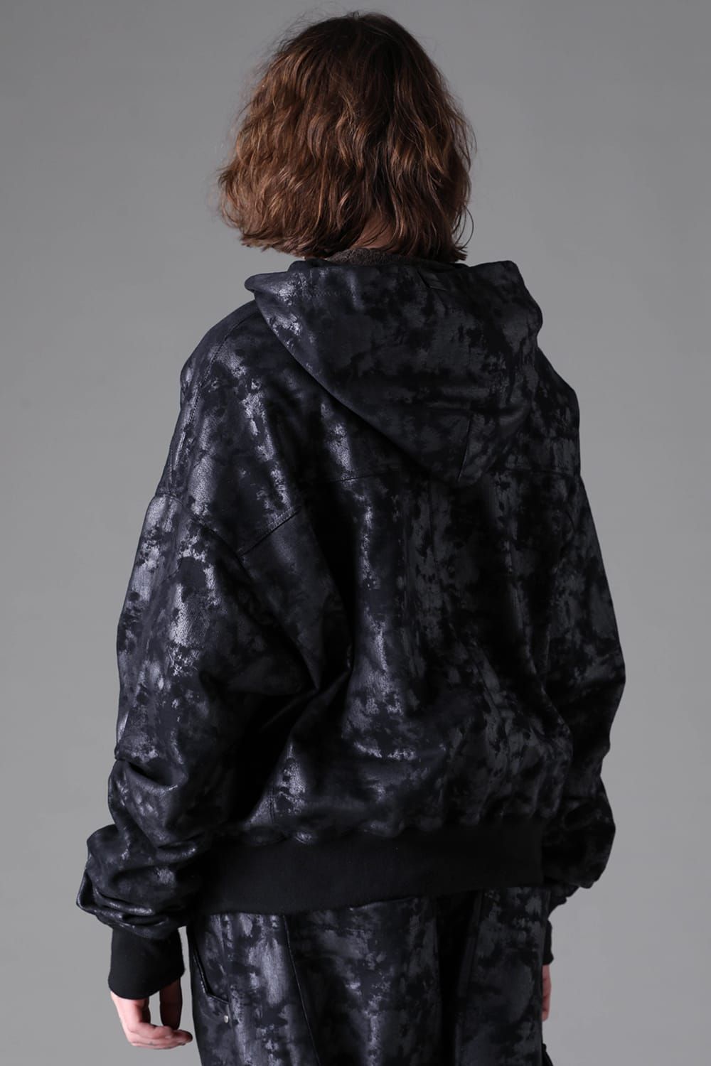 《2026AW先行予約》Swaet Zip Hoodie Blouson"Black / L.Grey" / スウェットジップフーディブルゾン"ブラック/ライトグレー"
