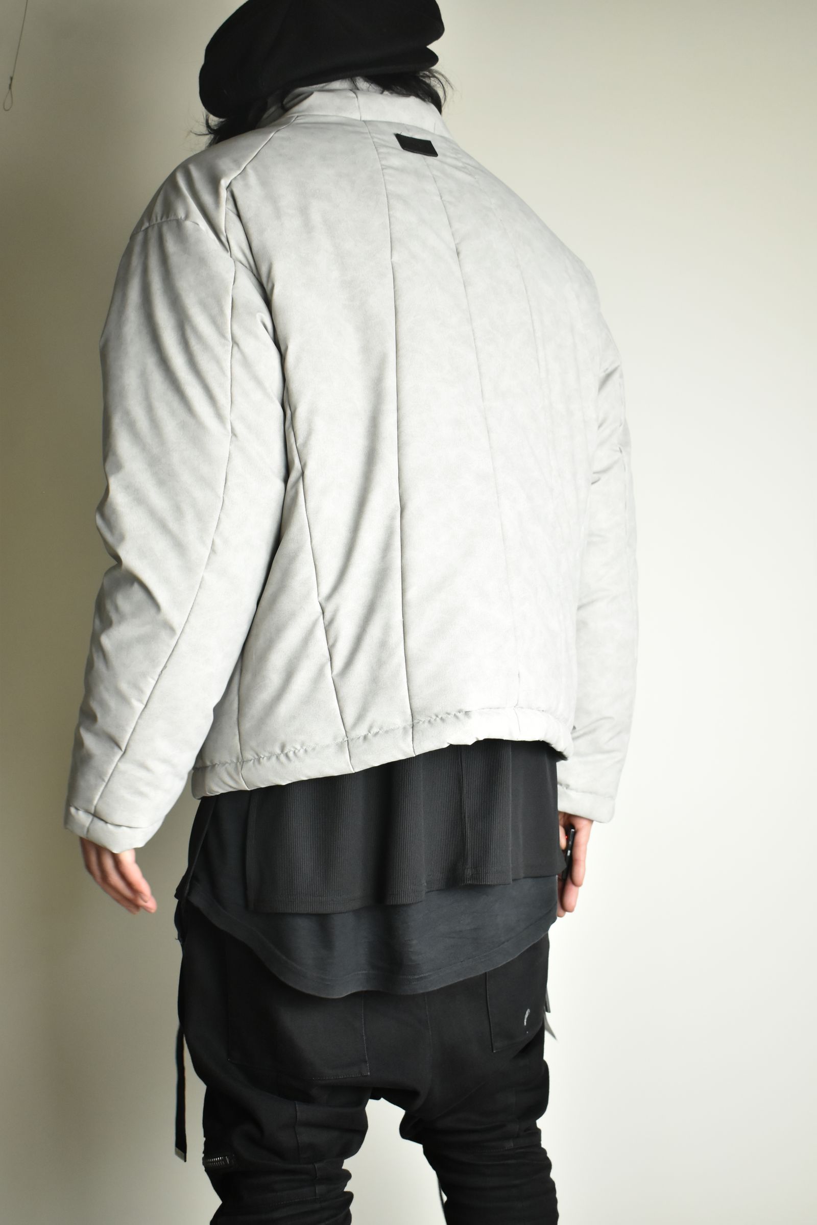 《2026AW先行予約》Padded Blouson "Smoke Black / L.Grey" / パデッドブルゾン"スモークブラック / ライトグレー"