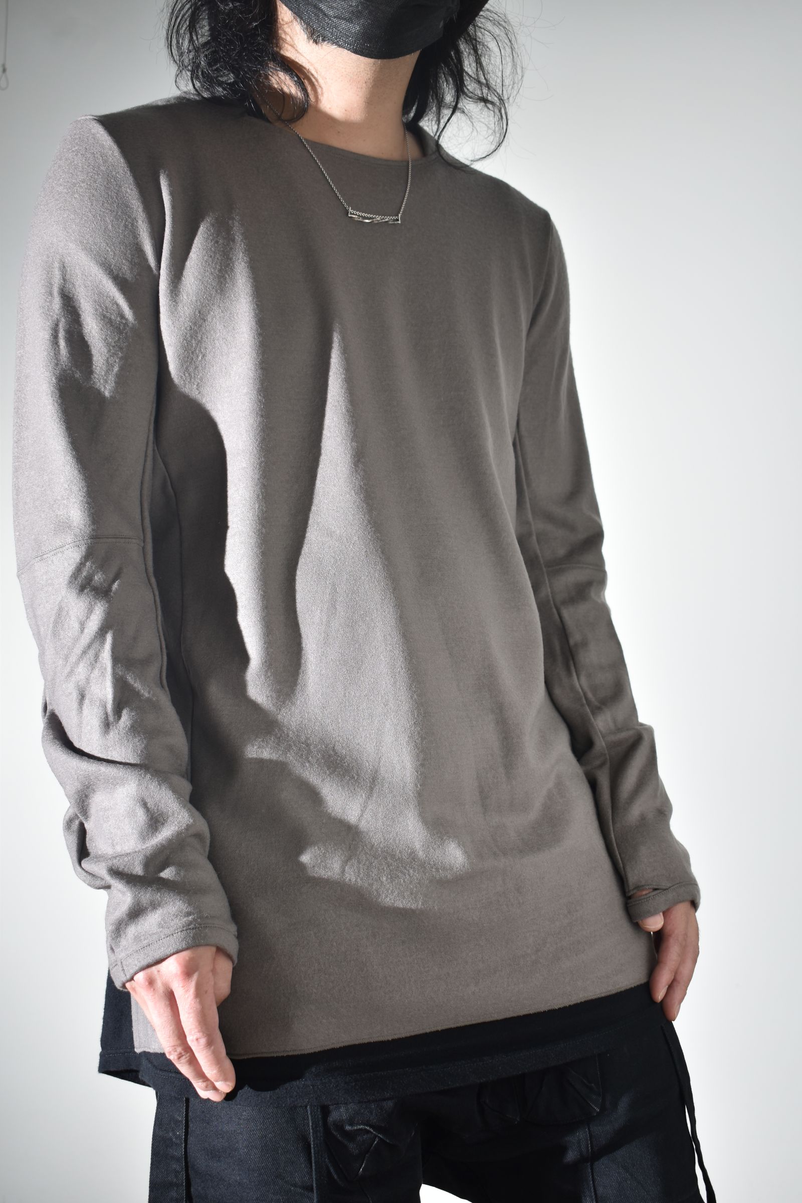 基層 Long Sleeve_01 "Greige" / 基層ロングスリーブ"グレージュ"