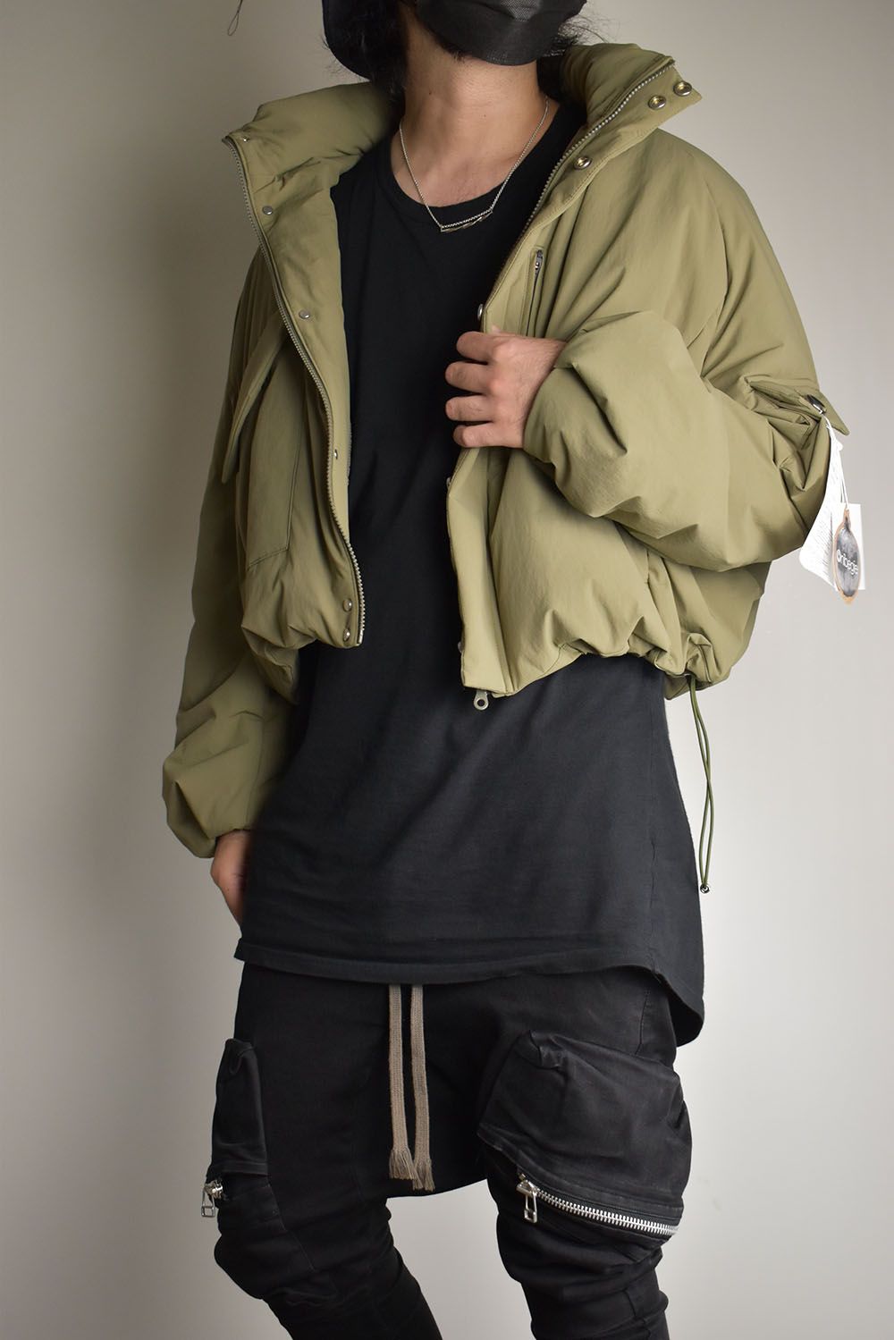 Padding Short Blouson"Olive" / パディングショートブルゾン"オリーブ"