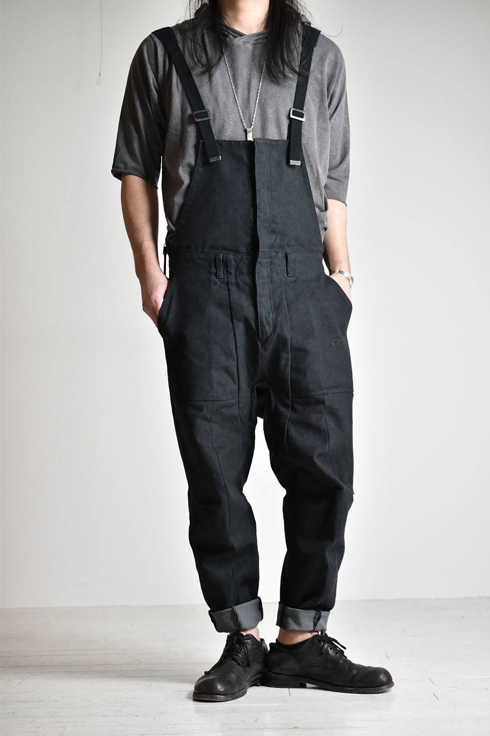 D.HYGEN - Heavy Canvas Tapered Cropped Overall