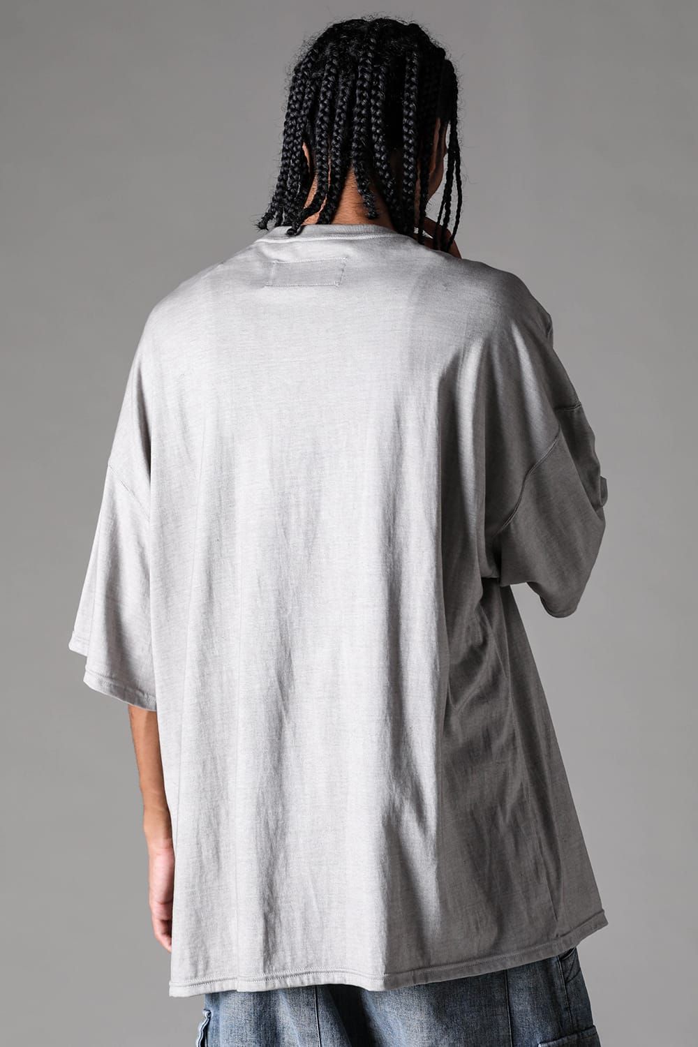 《2027SS先行予約》Sumi Dyed Jumbo Tee"L.Grey / Grey / D.Grey" / 墨染ジャンボTee"ライトグレー / グレー /ダークグレー"