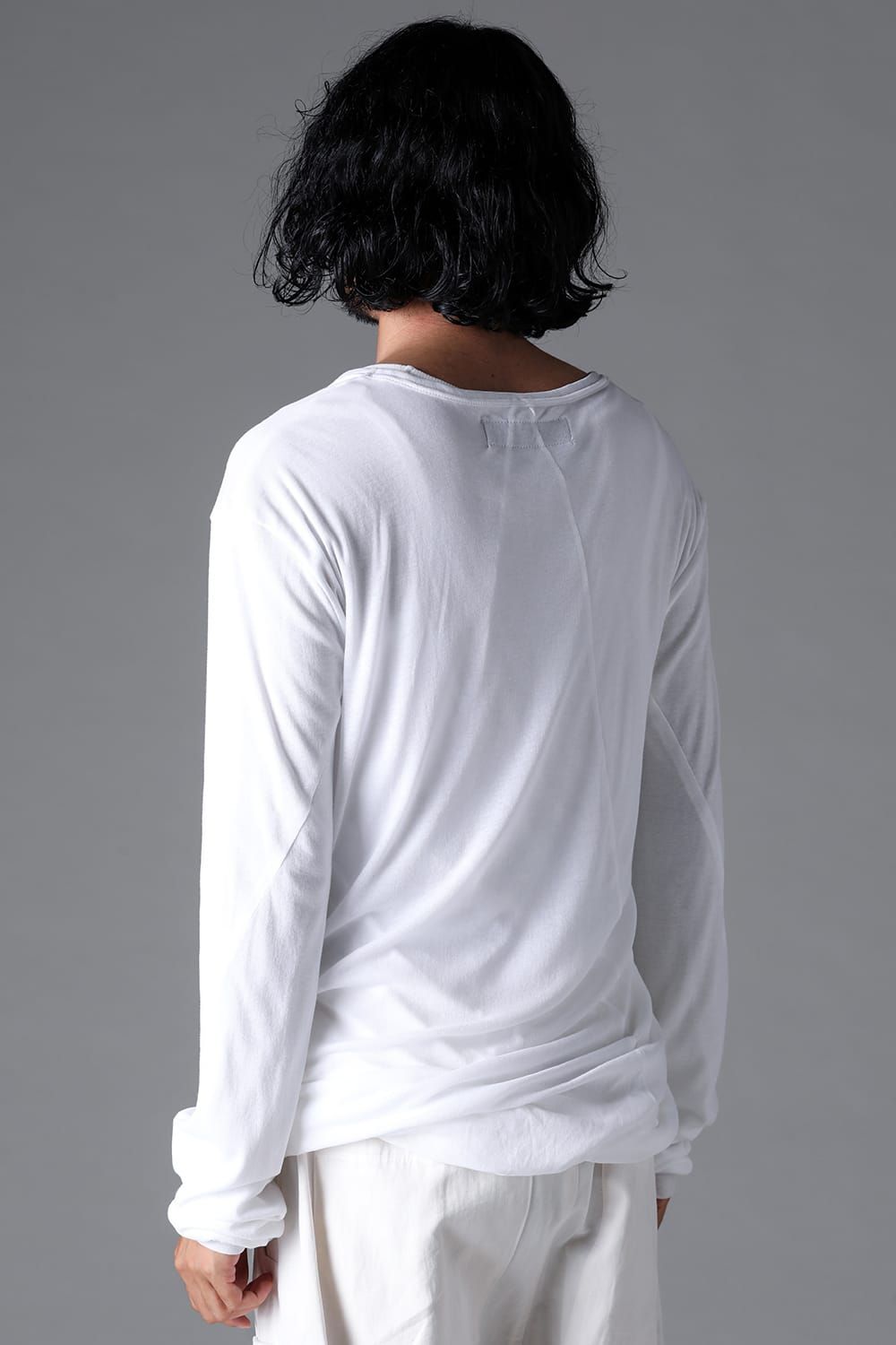 《2026SS先行予約》Twist Layerd Long Sleeve"Black / Cream /White /Stone /Brown" / ツイストロングスリーブ"ブラック/クリーム/ホワイト/ストーン/ブラウン"