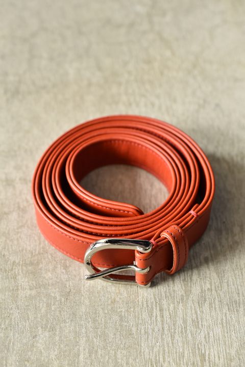 Leather Belt"Vermilion" / レザーベルト "バーミリオン"