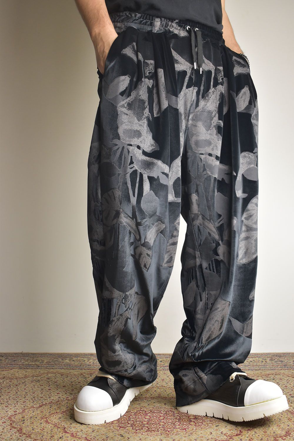 Tuck Easy Pants"Black" / タックイージーパンツ"ブラック"
