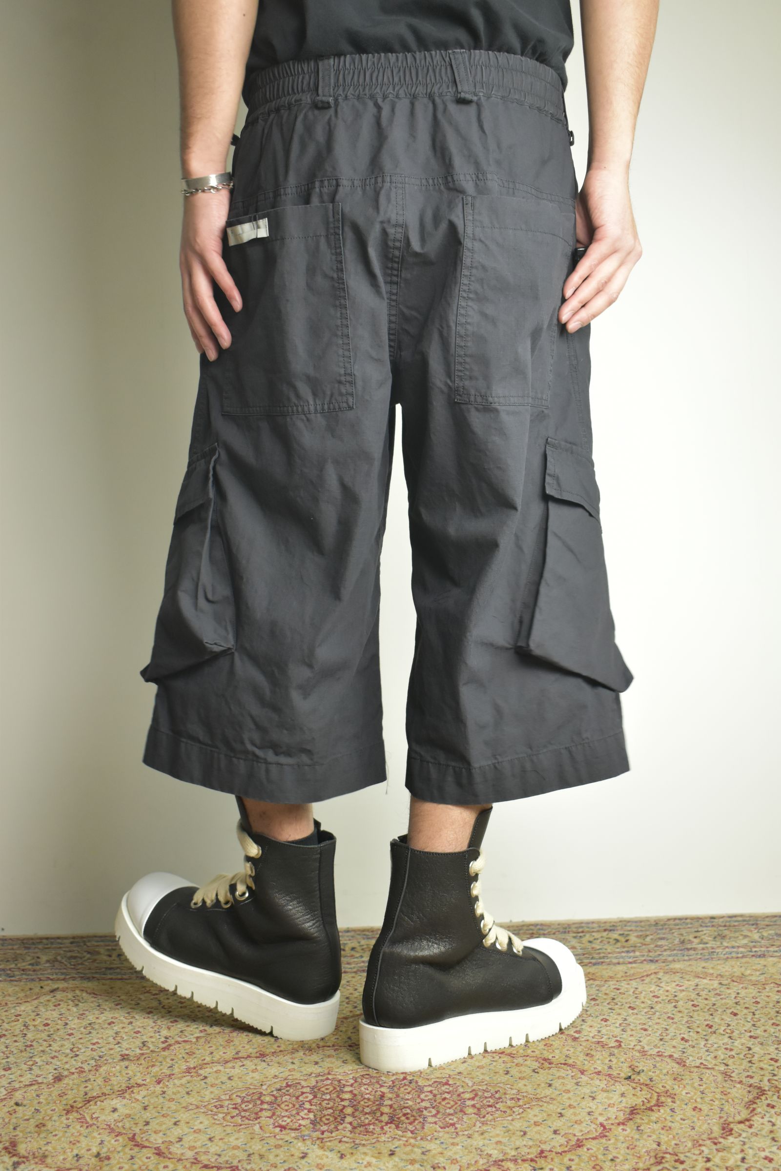 Rip Stop Chicano Cargo Pants"Black" / リップストップチカーノパンツ"ブラック"