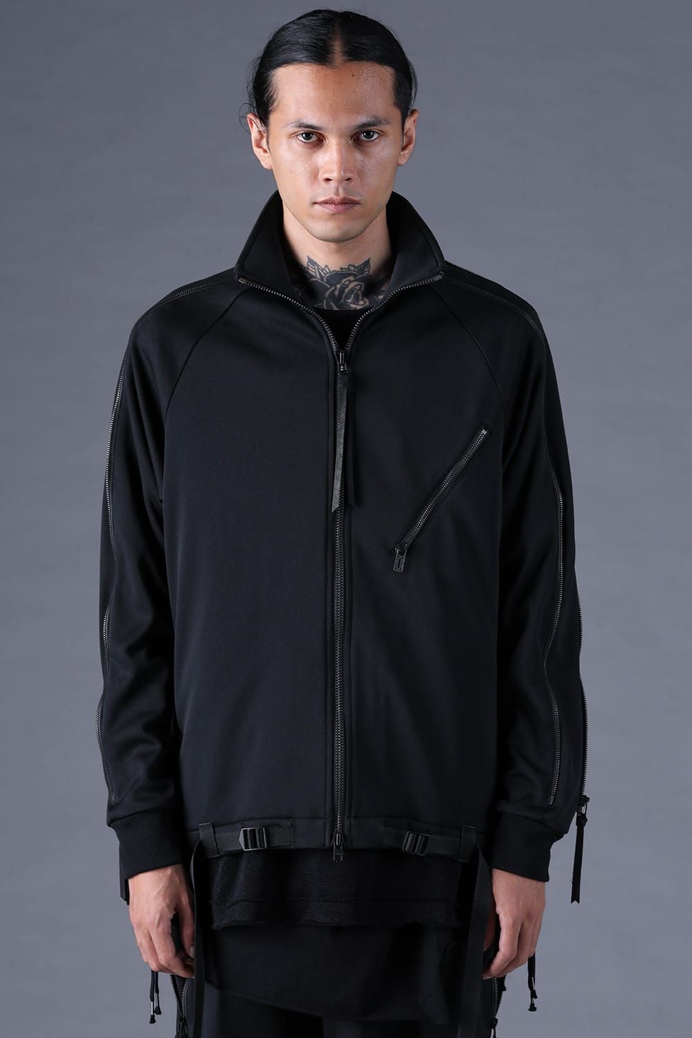 《2027SS先行予約分》Zip Line Track Jacket"Black" / ジップライントラックジャケット"ブラック"
