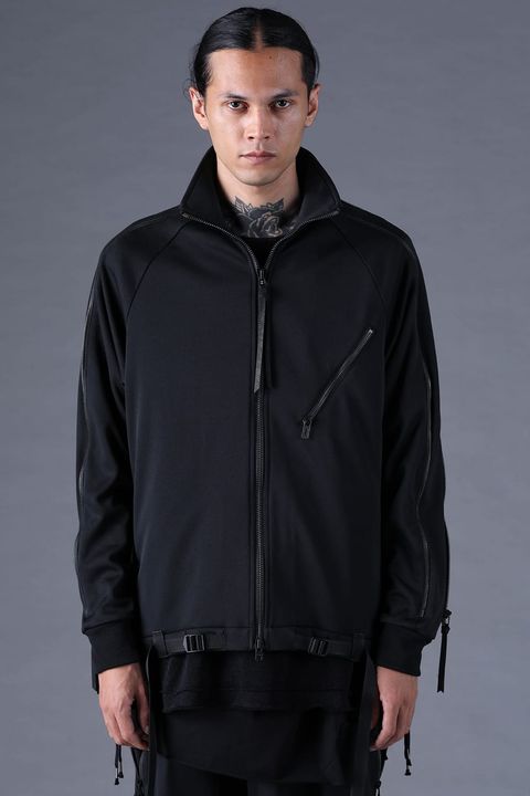 《2027SS先行予約分》Zip Line Track Jacket"Black" / ジップライントラックジャケット"ブラック"