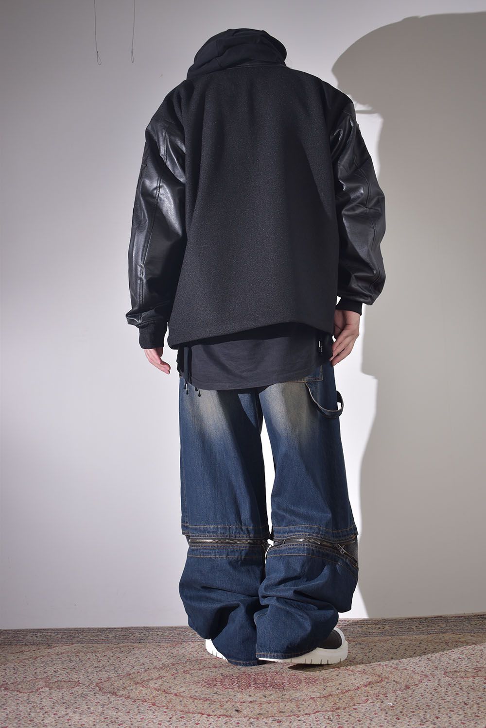 コーチジャケット×デニム