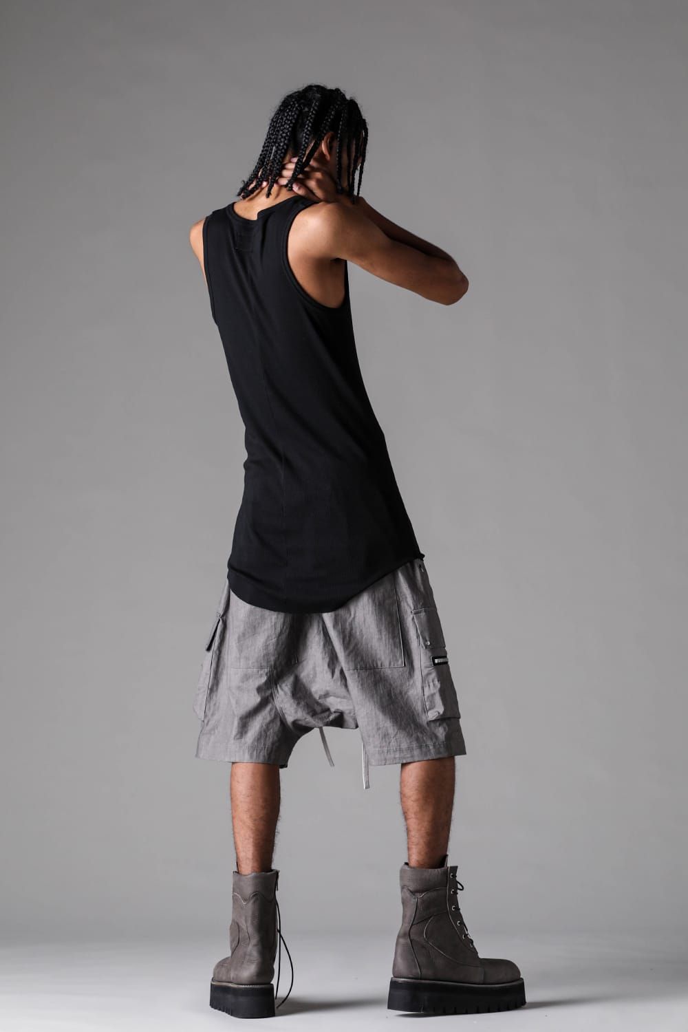 《2027SS先行予約》Regular Rib Tank Top"Black" / レギュラーリブタンクトップ "ブラック"
