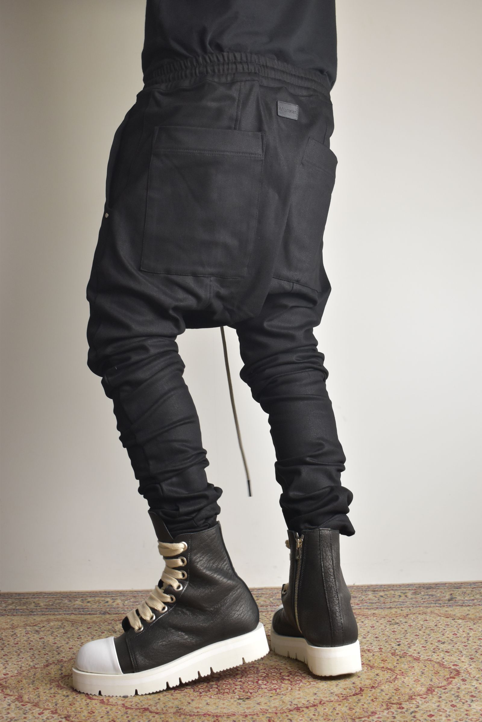 Bonding  Sarouel Skinny Denim"Black" / ボンディングサルエルスキニーデニム"ブラック"