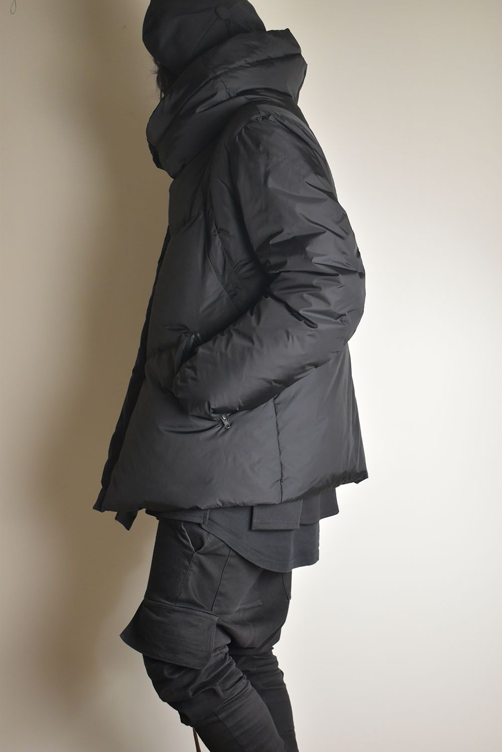 Detachable Sleeve Down Jacket"Black" / デタッチャブルスリーブダウンジャケット"ブラック"