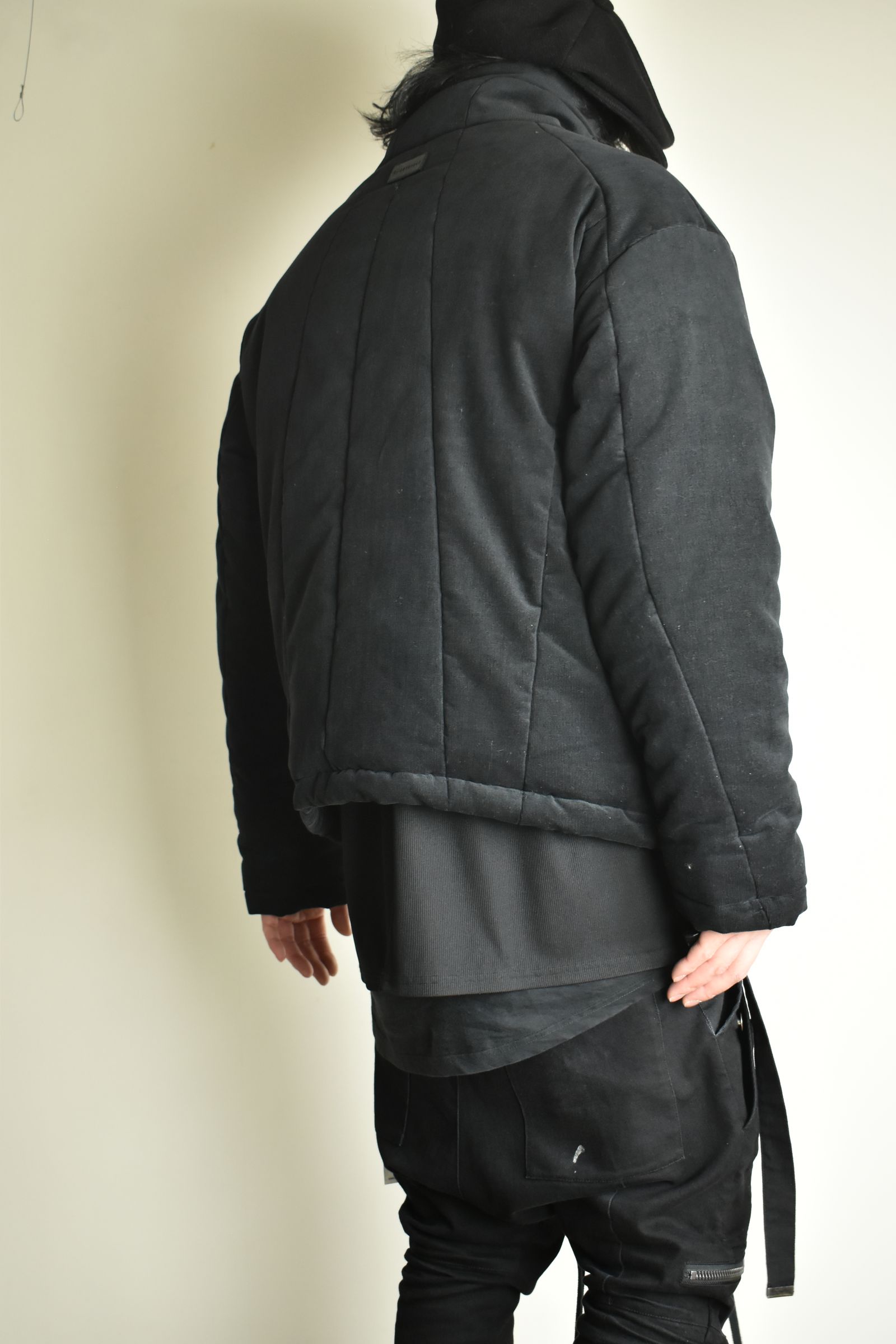 《2026AW先行予約》Corduroy Padded Blouson "Black" / コーデュロイパデッドブルゾン"ブラック"