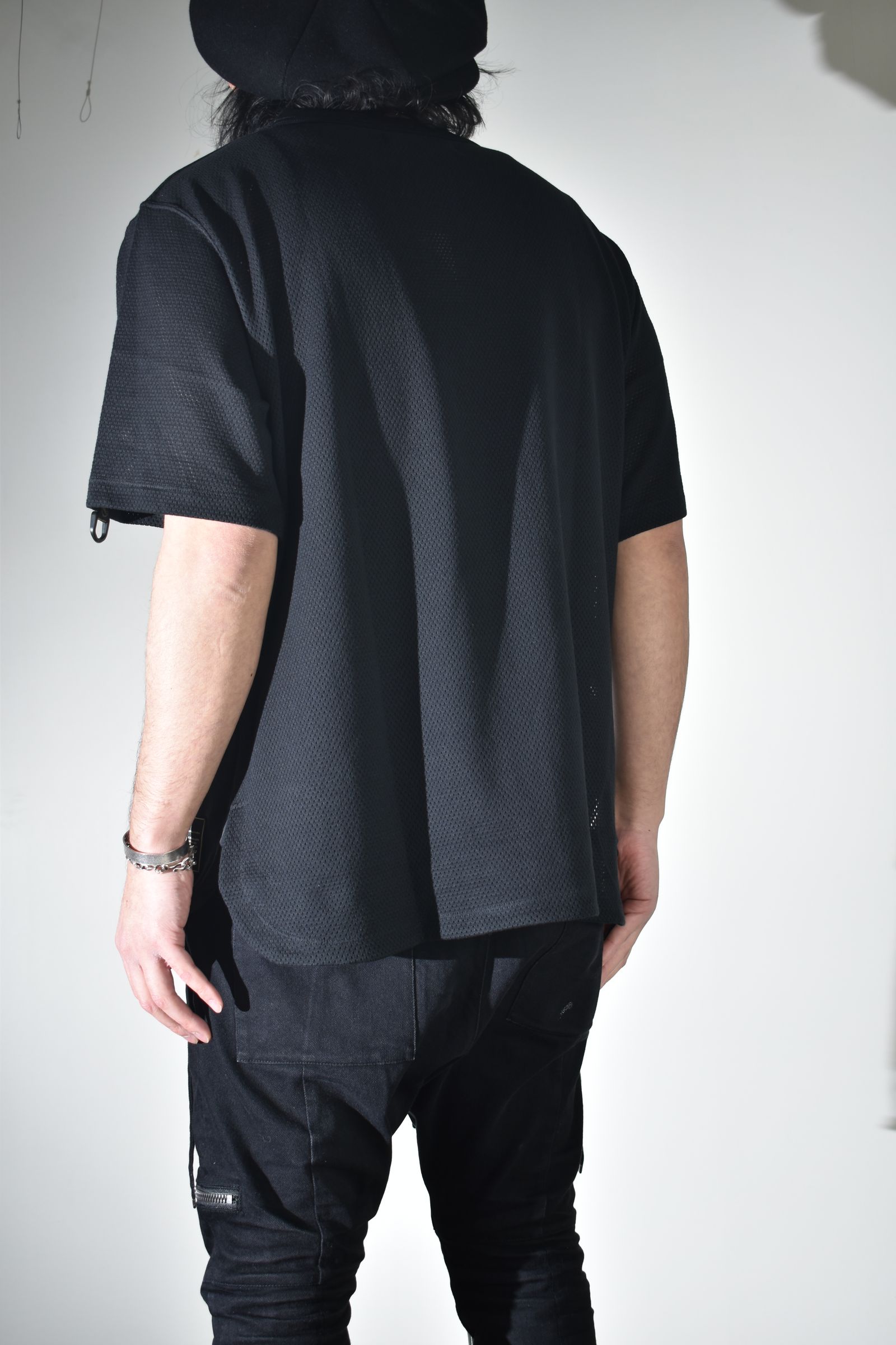 Suedy Short Sleeve Tee"Black" / スウェーディショートスリーブTee"ブラック"