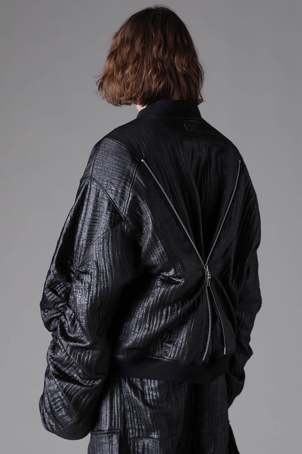 《2026AW先行予約》Gathered Aam MA-1"Black" / ギャザーアームMA-1"ブラック"