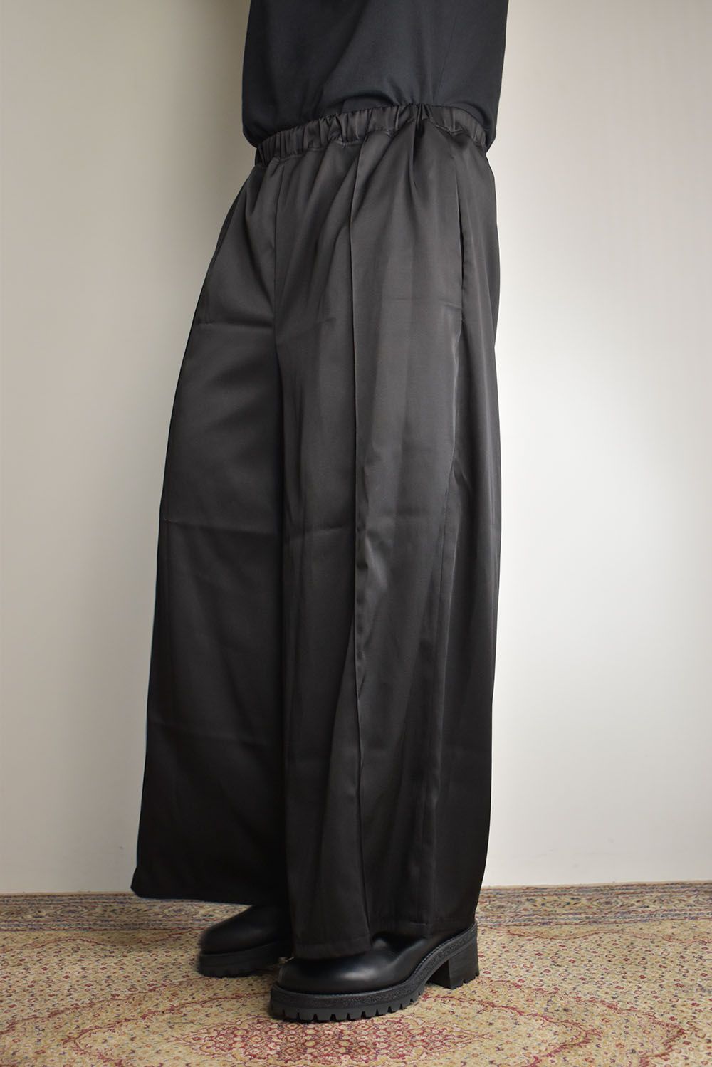 Easy Hakama Pants"Black" / イージー袴パンツ"ブラック"