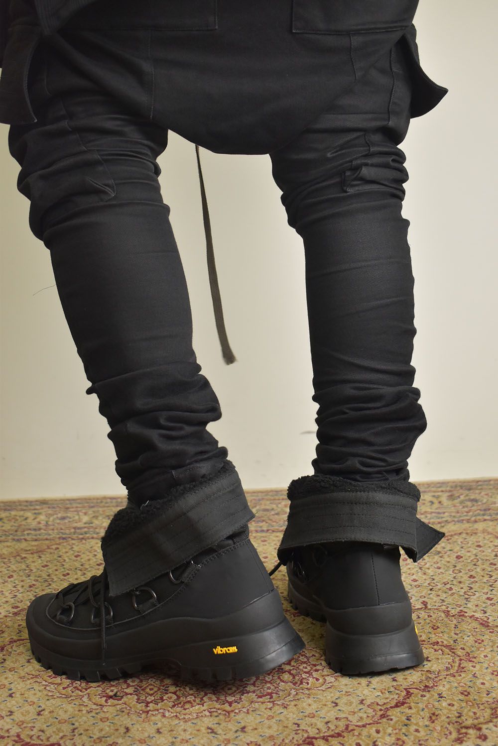 High Cut Sneaker "Black" / ハイカットスニーカー"ブラック"