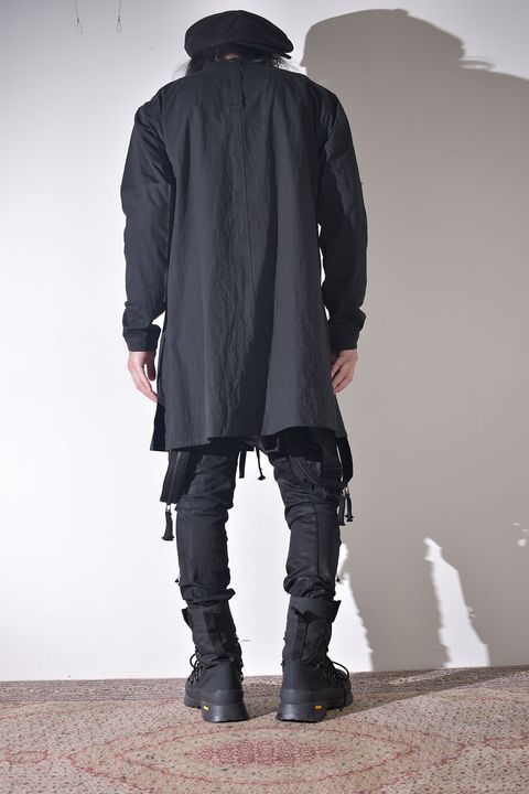 冬のニットジャケットスタイル