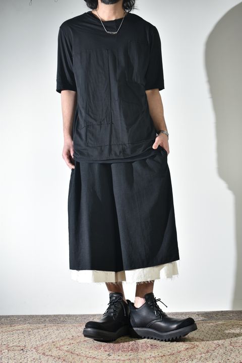 ラフな着方もあり