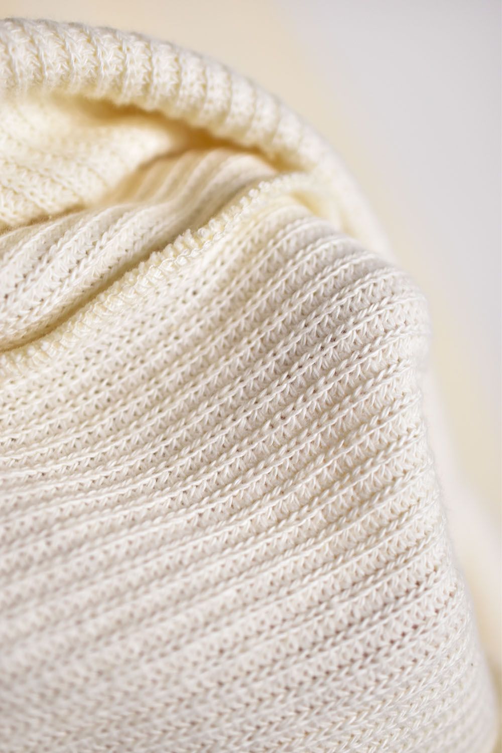 Over Sized Knit Pullover"White"/オーバーサイズニットプルオーバー"ホワイト"