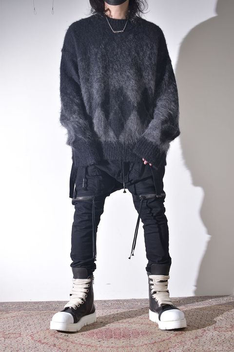 汎用性の高いMA-1とモヘアニット