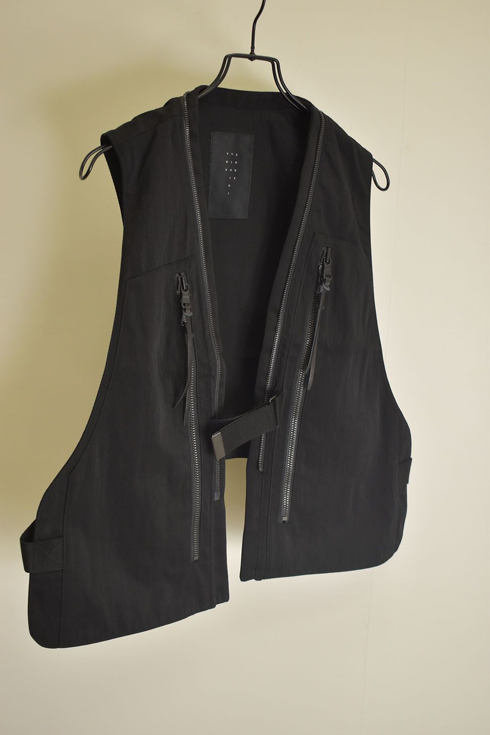 Nylon Wool Twill Tactical Vest"Black" / ナイロンウールツイルタクティカルベスト"ブラック"