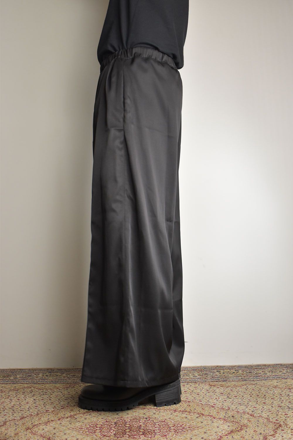 Easy Hakama Pants"Black" / イージー袴パンツ"ブラック"