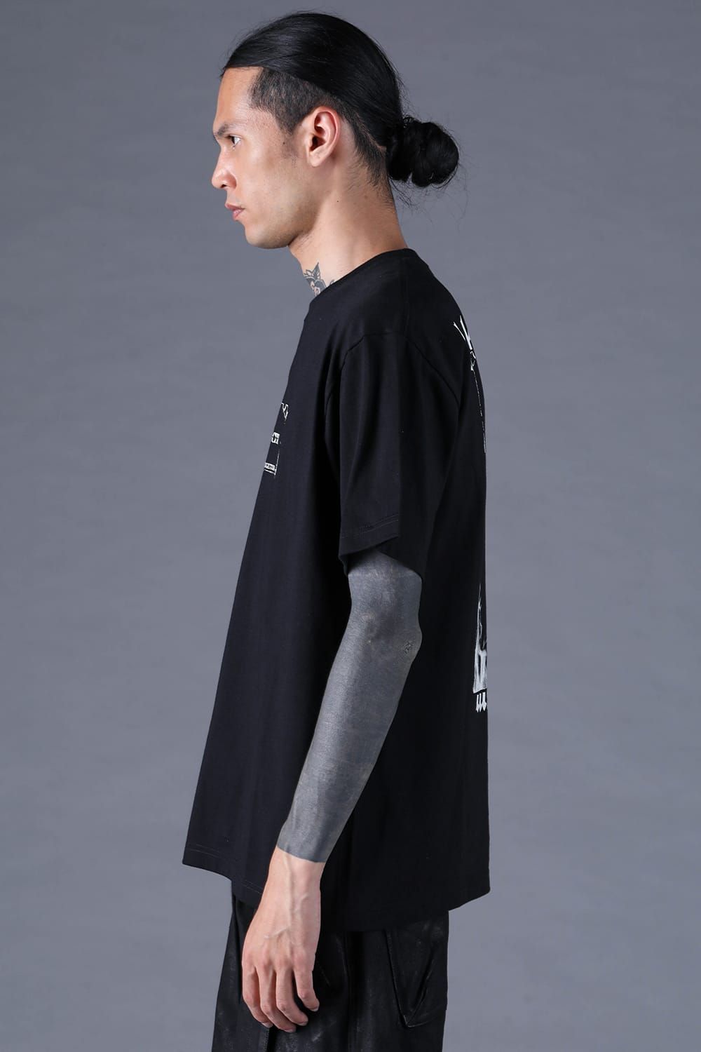 《2027SS先行予約分》Printed T-Shirt -FIRE- "Black" / プリントTee-Fire-"ブラック"