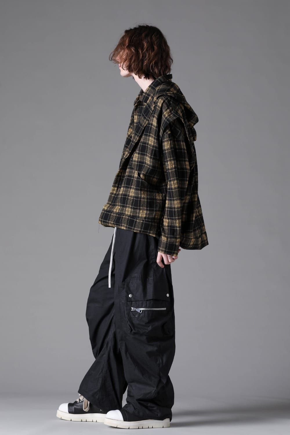 《2026AW先行予約》Curved Wide Pnats"Black" / カーブワイドパンツ"ブラック"