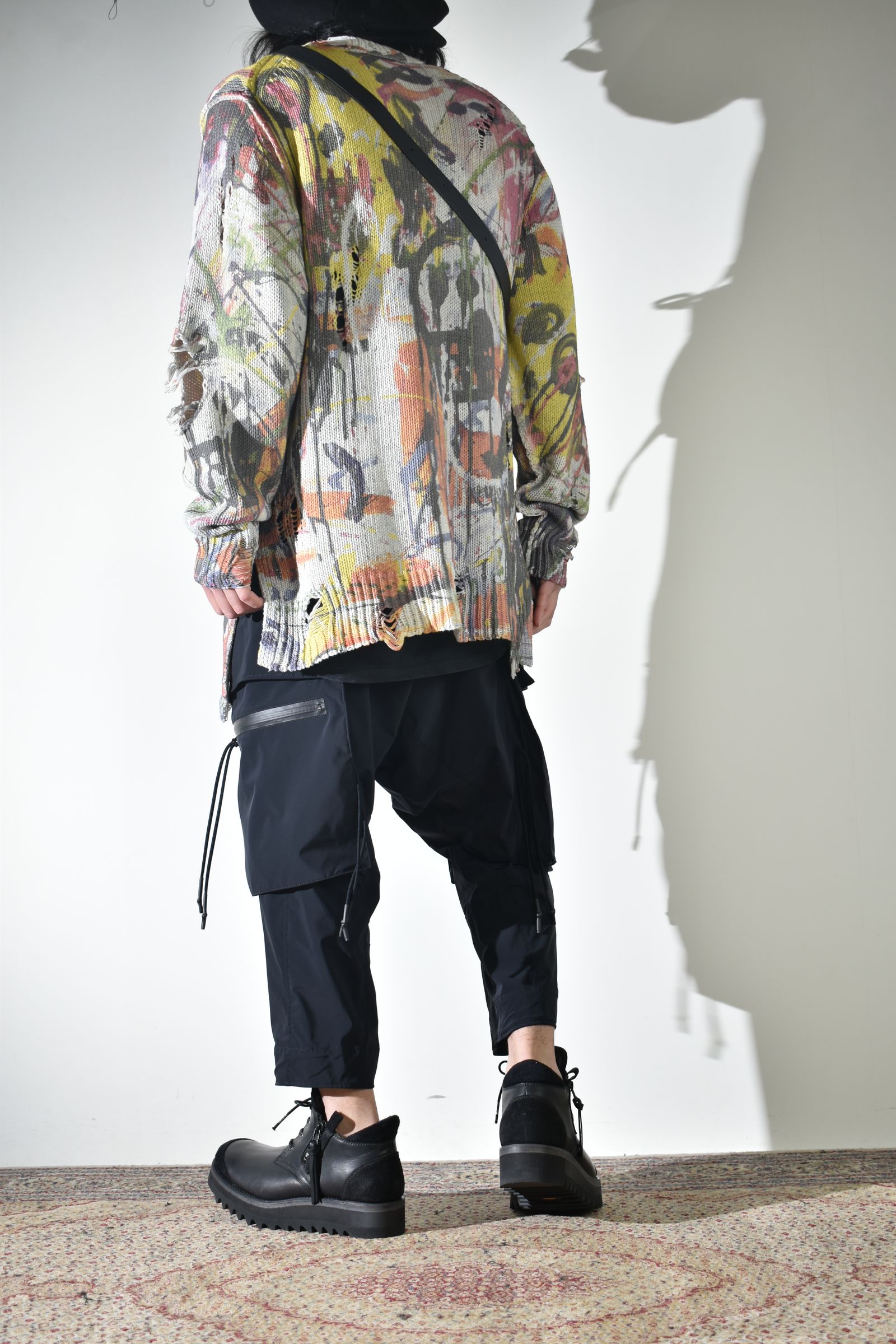 テクニカルなカーゴパンツ