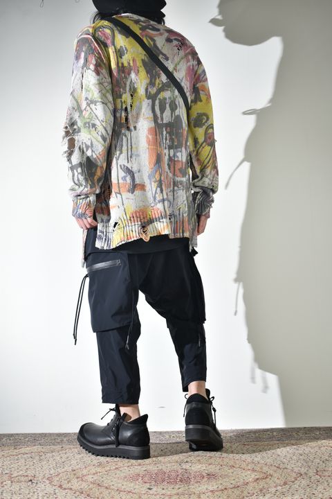 テクニカルなカーゴパンツ