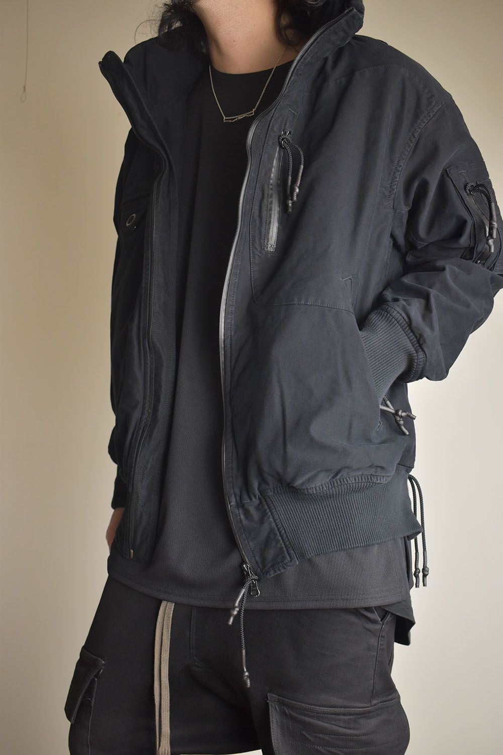 Bomber Jacket"Black" / ボンバージャケット"ブラック"