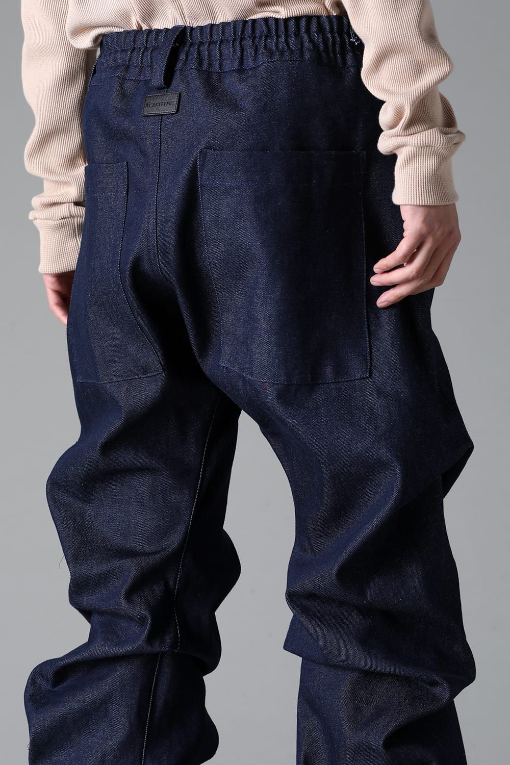 《2025AW先行予約》Boots Cut Tuck Pants"Black / Navy" /ブーツカットタックパンツ"ブラック/ネイビー"