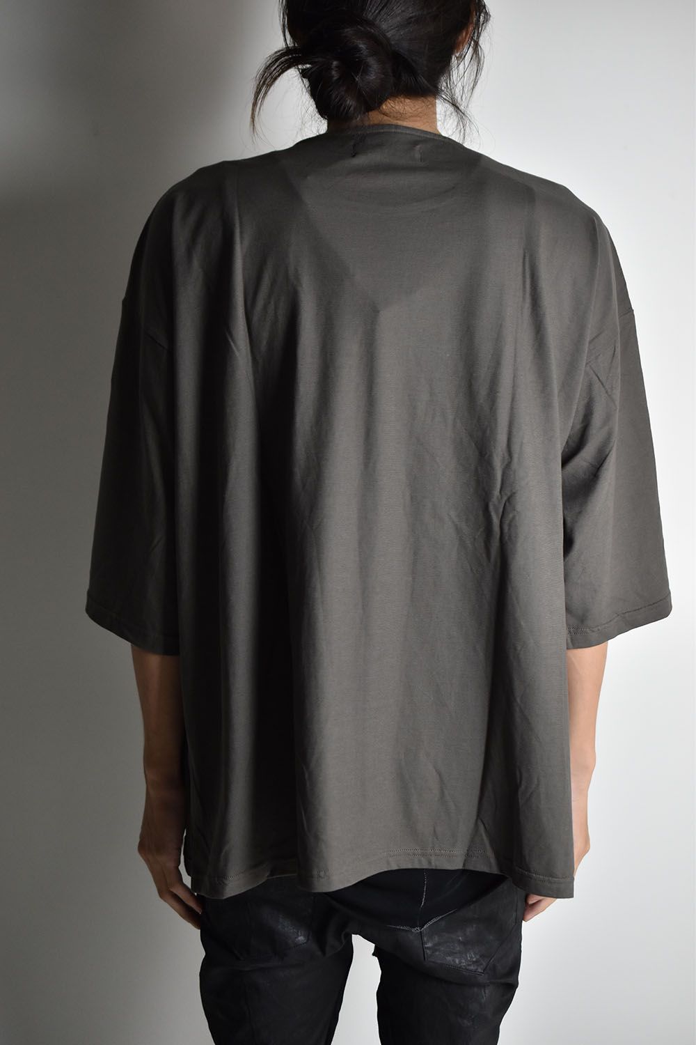 Loose Fit M/S T-Shirt"Charcoal"ルーズフィットミディアムスリーブTee"チャコール"