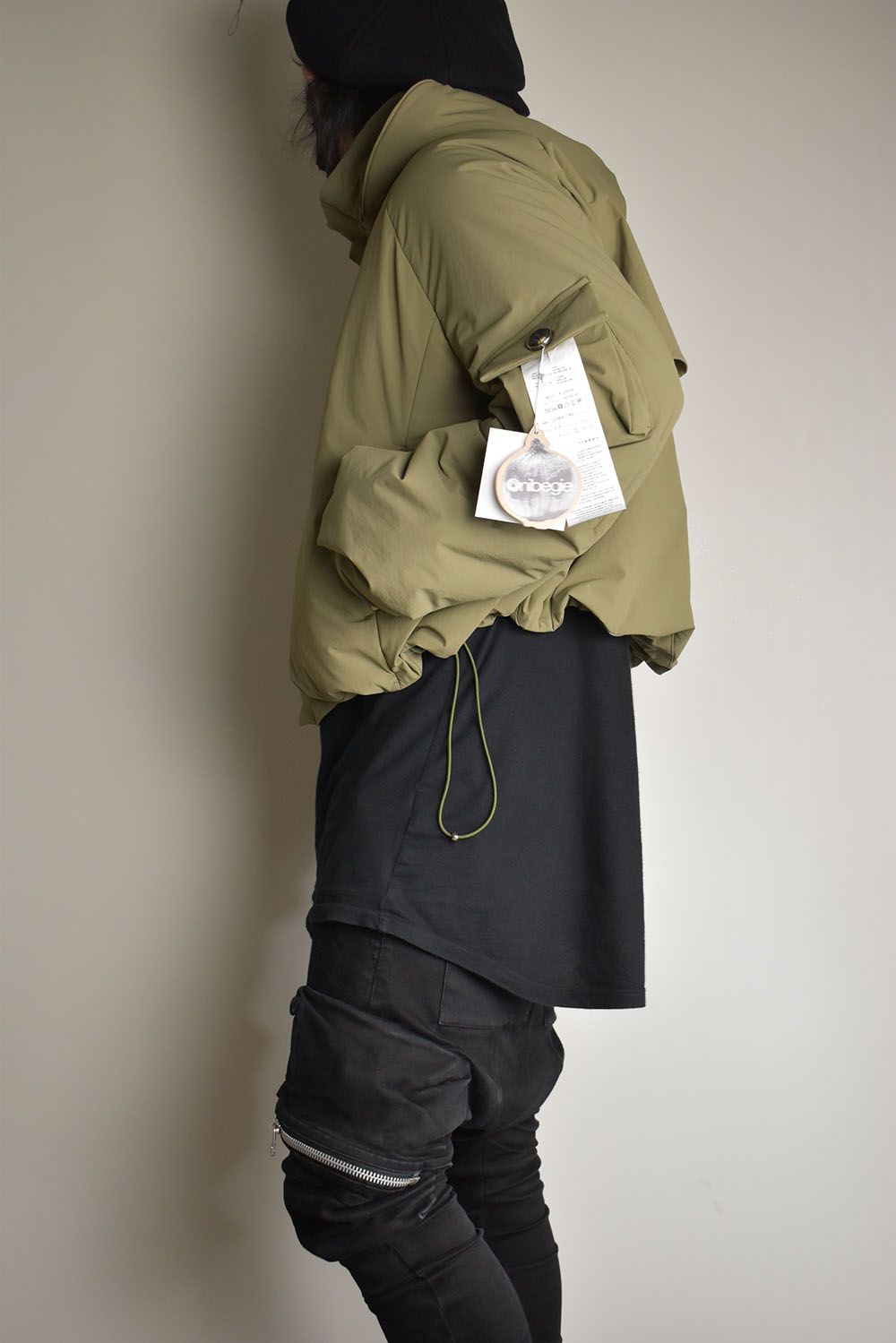 Padding Short Blouson"Olive" / パディングショートブルゾン"オリーブ"