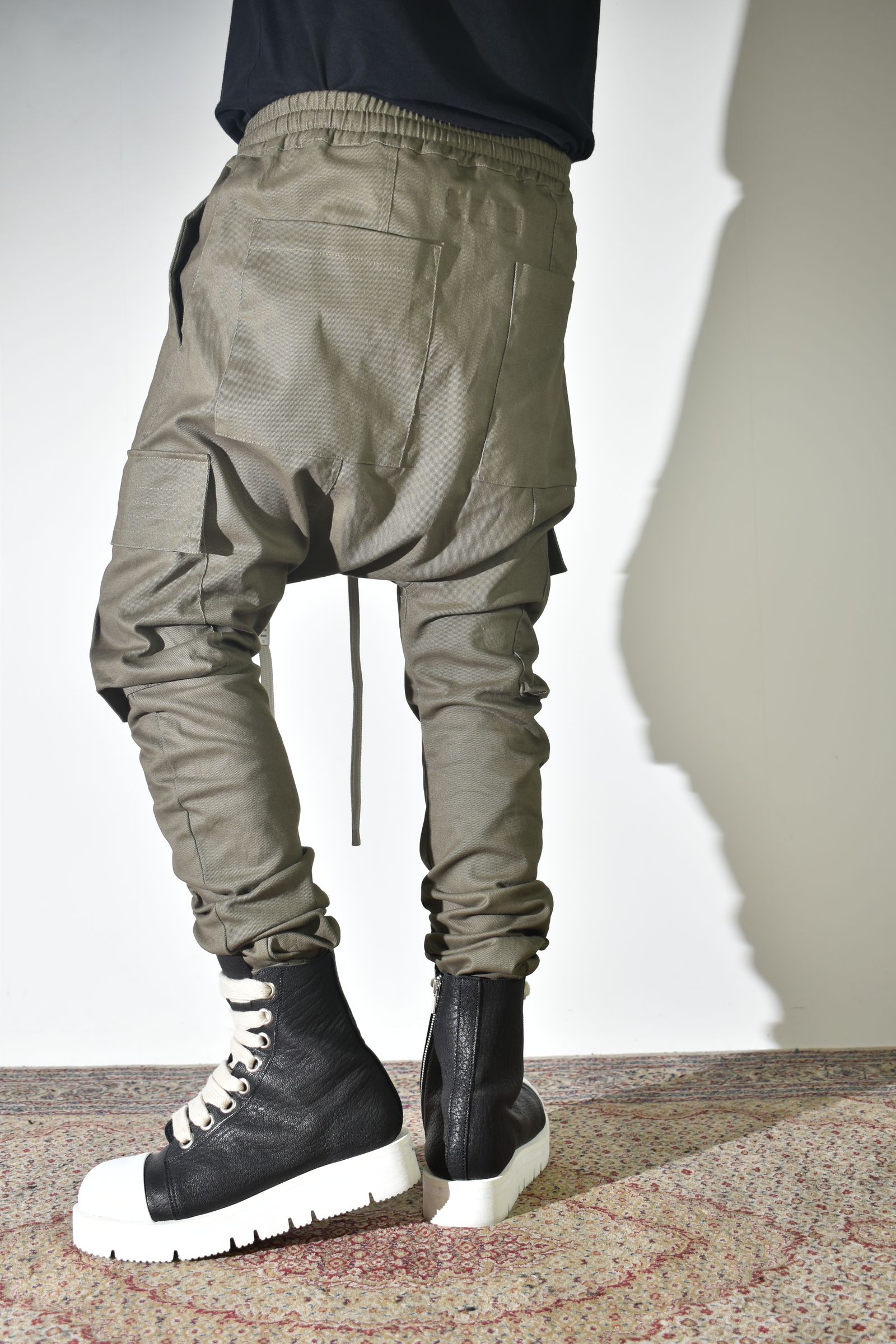 【Exclusive】Cargo Sarouel Skinny"Khaki" / カーゴサルエルスキニー"カーキ"