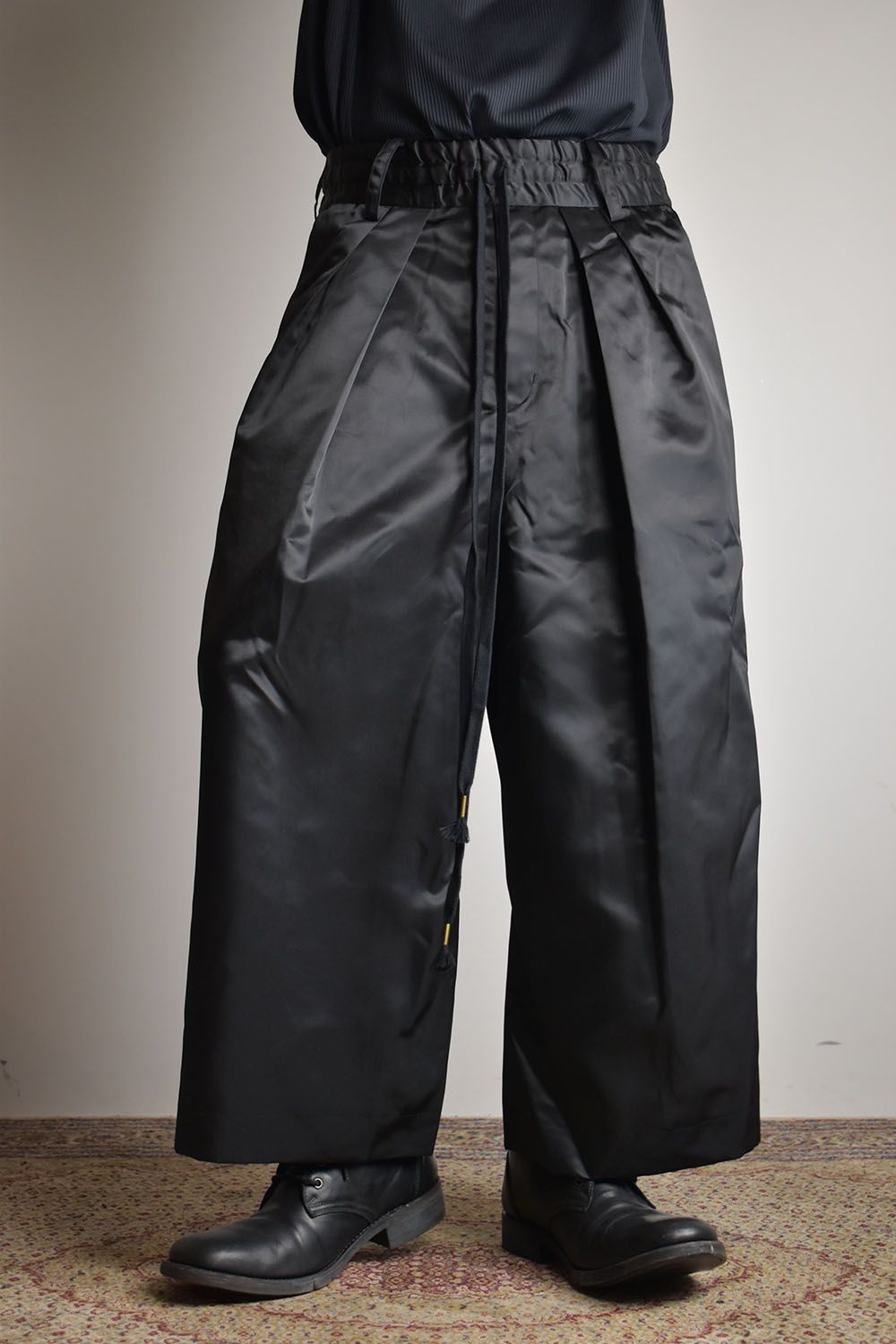 LC2 HAKAMA Trousers"Black"/袴トラウザーズ"ブラック"