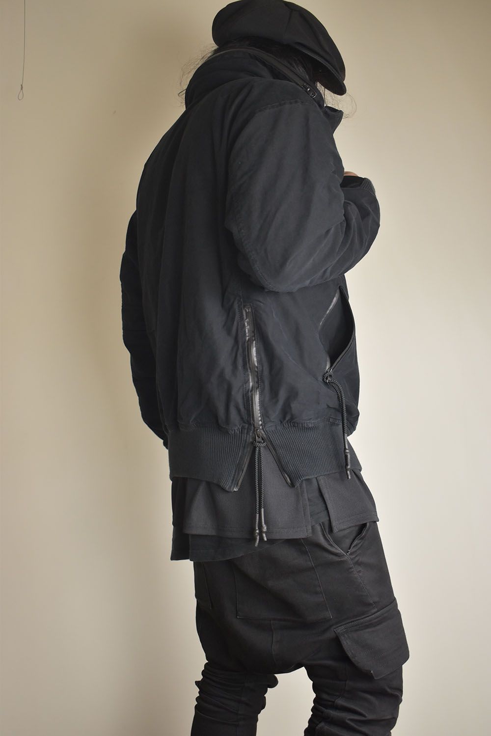Bomber Jacket"Black" / ボンバージャケット"ブラック"